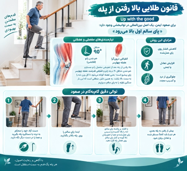 بالا رفتن از پله