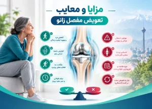 مزایا و معایب تعویض مفصل زانو