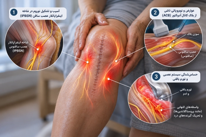 اصلی‌ترین علت سوزش زانو