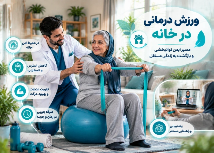 ورزش درمانی در خانه